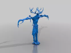 wendigo beast of the wild - dnd monster - tm