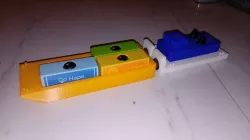 Wooden Railway/Brio Towboat and Barge
