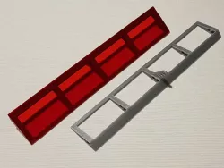 Aileron for modular RC model aircraft