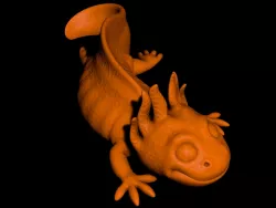 Axolotl (Easy print no support)