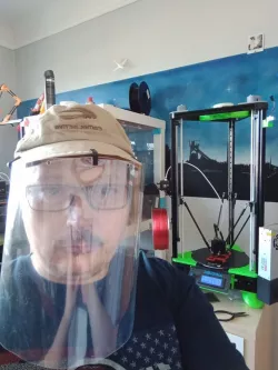 baseball cap shield