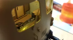 Benecken E41 cab details - Führerstand