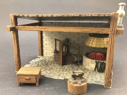 Blacksmith Shop for 28mm miniatures gaming