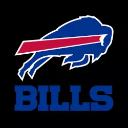Buffalo Bills Logo Keychain