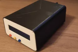 Case for N7DDC tuner (7X7 performance, LCD 1602, RF connector - SO-239)