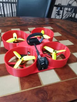Cinewhoop made from Eachine Tyro89 components