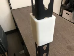 Coupler for Edsal / Home Depot metal shelving