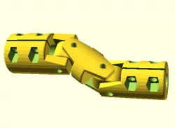 Customizable Double Cardan Joint