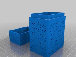 Double Deck Card Box