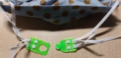 dust mask clip