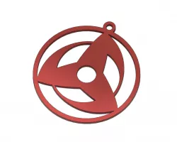Earring Pendant Kakashi Sharingan