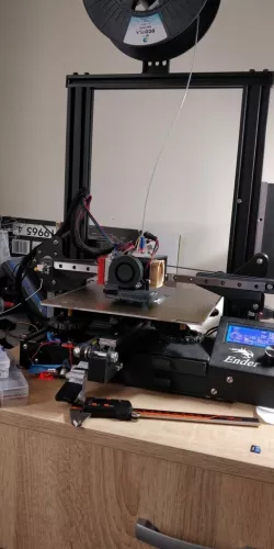 Ender 3 X MGN12H Y MGW12 BMG Hemera