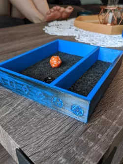 Engraved Dice Tray