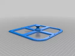 Face Shield Cover Cutting Pattern Tool based on Prusa Face Shield RC 1