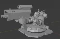 Fafnirian Legion Vehicle Top Gunner