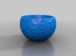 Geometric plant pot