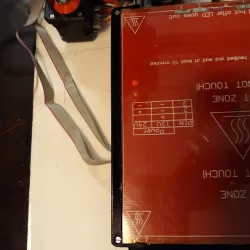 Glass bed clip. Mk2b heated bed