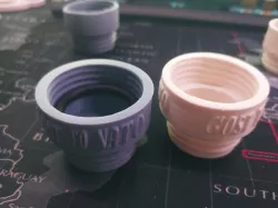 GOST TO NATO adapter with o-ring suport