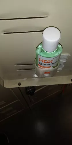 Hand sainitizer locker/wall mount