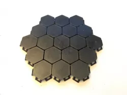 Hexagonal Linked "Fabric"