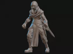 Human Rogue Miniature