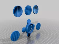 Hybrid WASP + Copper3d Covid Mask