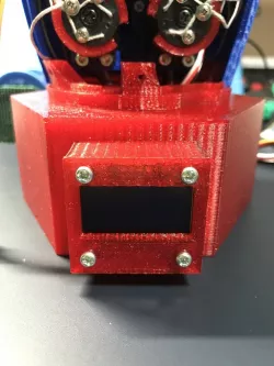 Inmoov hand with MyoWare Muscle Sensor