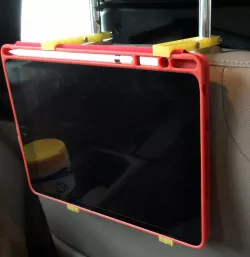 iPad holder for headrest