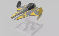 Jedi interceptor for SW X-Wing TMG