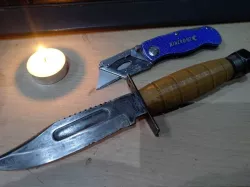 Ka-Bar Replacement Knife Handle (classic style) 