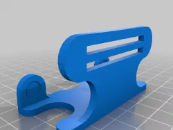 Kneeboard clip (ipad/android tablet)