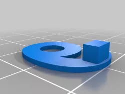 Letter Board Connector and tilted letters for printing