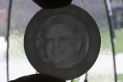 Lithophane Poker Chip