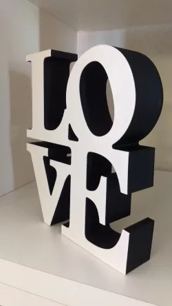Love 3D Sign