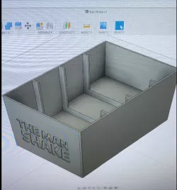 Man Shake Storage Box