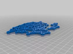 mappamondo puntolinea