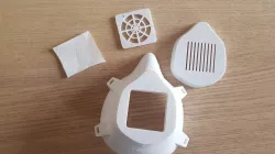 Maschera Covid 19 (non certificata, uso amatoriale)