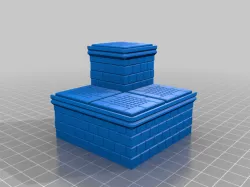 Mayan Cubes - Corner+Inner Walls - Slopes