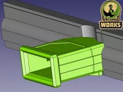 MCS DMAG Helix to cyclone Magazine SIDE Adapter