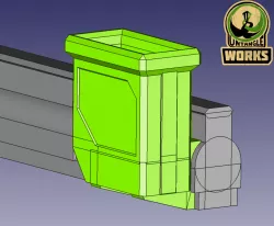 MCS DMAG Helix to cyclone Magazine UP Adapter