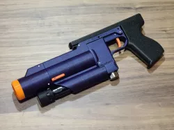 Microburst - 3D printed CO2 powered blaster
