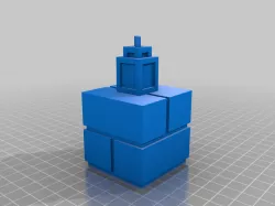 Minecraft lantern on stone bricks