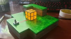 Minecraft Redstone Lamp Diorama
