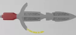 Multi-Material Star Wars Sith Ochi Dagger