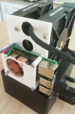 NAS Raspberry Pi 4 hdd 3.5"