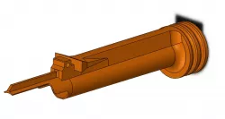 Nerf Longshot Brass Breech Bolt