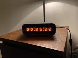 Nixie Clock 6 Digits - VaultTec Edition