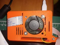 Octoprint Pi 3B Top Case for 40x40x10 Fan