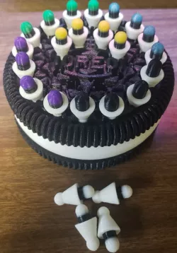 Oreo Cookie Memory Chess Game