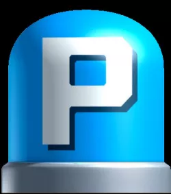 P Switch from Super Mario games